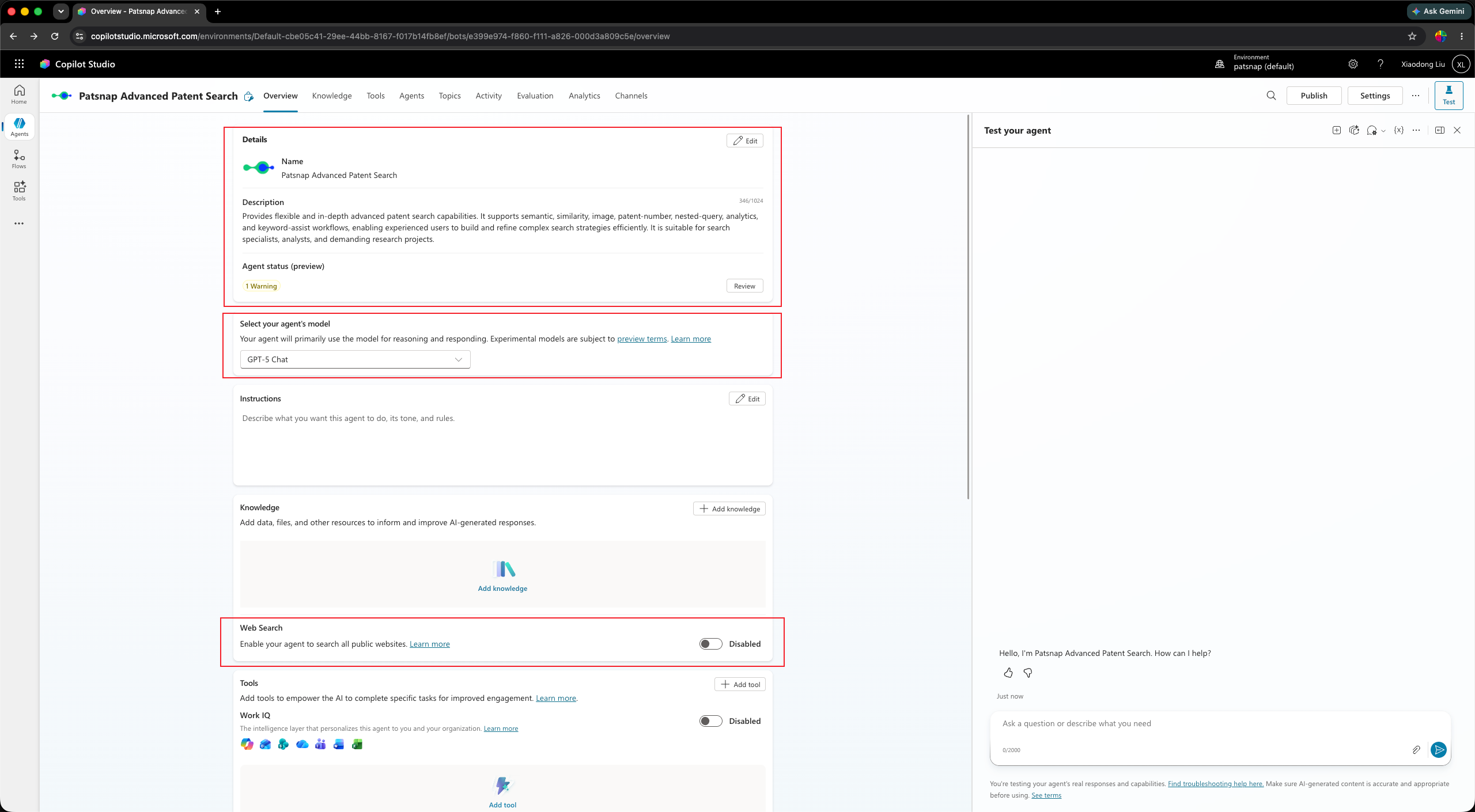 Configure agent basics