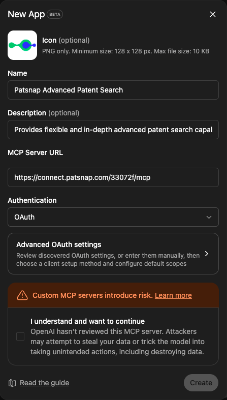 Fill app details and configure OAuth 1